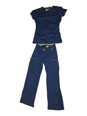 Antidote Scrub Set Navy Blue Size Small